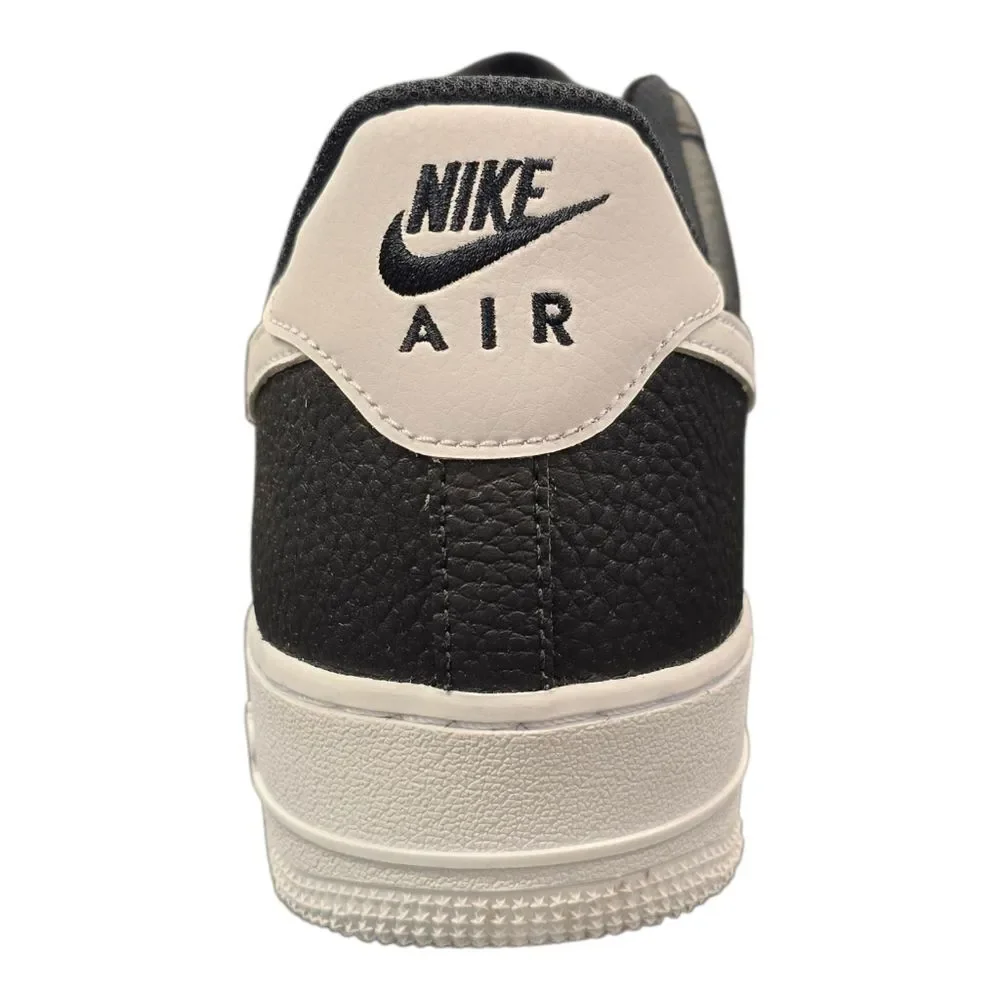Nike Air Force 1 Low '07 Black White Pebbled Leather CT2302-002 Men’s Sizes